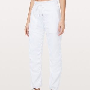 Lululemon White Studio Pant
